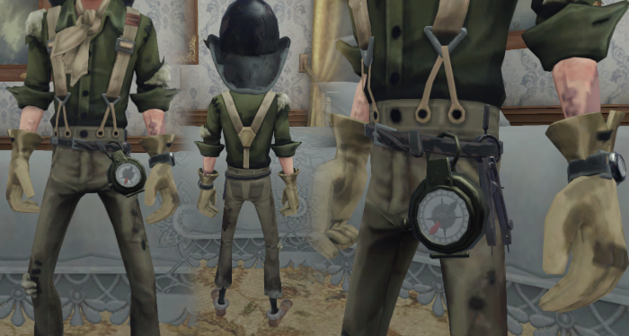 Some angles of Norton's in-game model.